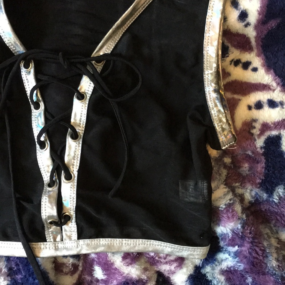 Sheer Rave Top - Picture 2 of 3